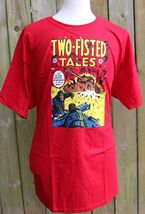 NOS Vintage 2011 EC Comics TWO-FISTED TALES Graphitti T Shirt - MULTIPLE... - €11,40 EUR+