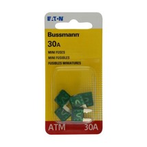 Bussmann BP/ATM-30 30 Amp Fast Acting Automotive Mini Fuses 5 Pack - £6.99 GBP