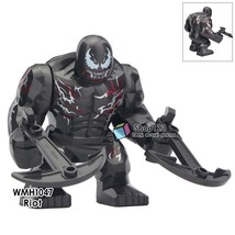 Single Sale Big Size Symbiote Riot Klyntar Marvel Venom movie Minifigures - £5.50 GBP