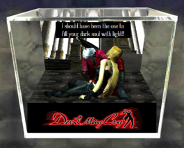 Devil May Cry - 3D Cube Handmade Diorama - Video Games - Shadowbox - £54.83 GBP