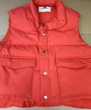 Vtg Campus Rugged Country Puffer Vest Down Filled Water Repellent 80s Hu... - £14.70 GBP