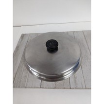 Vintage Saladmaster 10 1/8” Replacement Lid Stainless Steel No Vapo Valve - £11.77 GBP