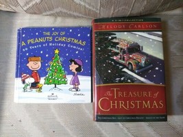 2 Christmas Books Joy Of A Peanuts Christmas Charlie Brown Melody Carlson Xmas - £7.90 GBP