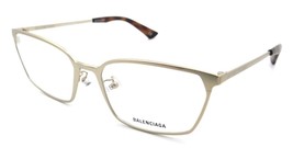 Balenciaga Eyeglasses Frames BB0085O 002 56-18-140 Gold Made in Italy - £107.50 GBP