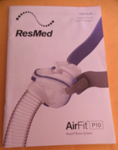 Resmed User Guide Airfit P10 Nasal Pillows System in English, French, Sp... - $6.00