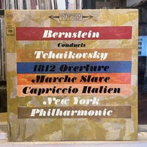 [Classical]~Vg+ Lp~Leonard BERNSTEIN~TCHAIKOVSKY~1812 Overture~Marche Slave~1963 - £7.77 GBP