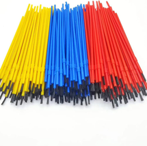 KEY LIFE 150Pcs Plastic Paint Brushes Set Acrylic Paint Brushes Watercol... - £12.05 GBP