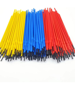 KEY LIFE 150Pcs Plastic Paint Brushes Set Acrylic Paint Brushes Watercol... - £12.06 GBP