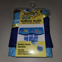 Spongebob Square pants  decorative window valance 50&quot;x17&quot; - £6.22 GBP