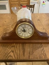 Vintage Sunbeam Wood Mantle Clock Model No. 882-621 WORKS - £27.99 GBP
