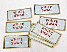 Lot of 20+  Antique Cigar Box Tobacco Labels White Swan - $9.41