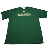 Southestern Lions Shirt Mens M Green Under Armour Short Sleeve Athletic Tee - $18.69
