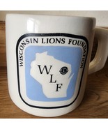 Vintage WLF Wisconsin Lions Foundation Lion&#39;s Day Mug Cup See Pictures - €10,54 EUR