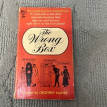 The Wrong Box Humor Paperback Book by Geoffrey Napier from Dell Books 1966 - £5.06 GBP