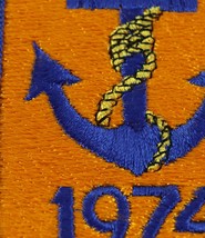 Vintage 1974 Be Someone Special Anchor Rope Boy Scouts America BSA Camp Patch - £9.40 GBP