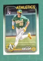 2024 Topps Zack Gelof #166 Oakland Athletics Virginia Cavaliers - $2.00