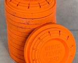 White Flyer Orange Clay Targets 12CT MADE IN USA 1 Dozen Clay Targets - $10.76