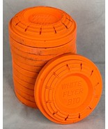 White Flyer Orange Clay Targets 12CT MADE IN USA 1 Dozen Clay Targets - $10.76