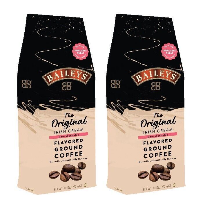 Primary image for Bailey's: The Original Irish Cream, Flavored Ground Coffee, 10 oz bag (Two-Pack)