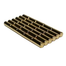 Metal Cylinder Magnets, 30 Pcs Gold Magnetic Pins,Magnets For Building, ... - £18.86 GBP