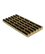Metal Cylinder Magnets, 30 Pcs Gold Magnetic Pins,Magnets For Building, ... - £18.89 GBP