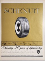 1961 Print Ad Schenuit Tires for Cars,Tractors,Trailers Baltimore,Maryland - £14.79 GBP