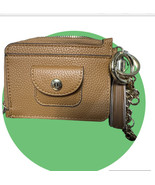 NWT Nanette Lepore Faith Hands-Free Bracelet tan  Wallet Cardholder Keyh... - €19,55 EUR