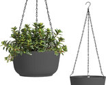 Hanging Planters for Indoor Outdoor Plants, 10 Inch Hanging Plant Pot Pa... - £34.12 GBP