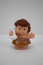 FISHER PRICE LITTLE PEOPLE Caveman with Bone - $4.94