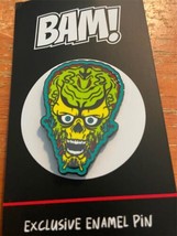 Mars Attacks Bam! Horror Movie Box Enamel Pin LE Limited Edition Tom Ryan - $13.99
