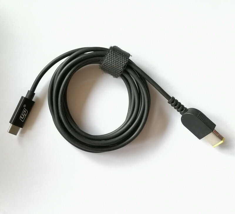 Primary image for Square male To TYPE C Charging Cable Cord For Lenovo Thinkpad Laptop adapter