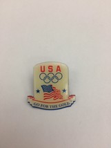 Vintage USA Go for the Gold Lapel Pin!!! - $6.99