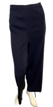 NWT Ming Wang Petite Navy Pull On Pants Size 3Xp - £35.49 GBP