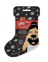 YES to Tomatoes Charcoal Paper Face Mask, Detoxifying Charcoal, Single Use - £4.62 GBP