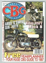 Classic Bike Guide Magazine December 1996 No.68 mbox4 Ariel&#39;s Sweet Six-Fifty - £3.83 GBP