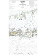 Betsy Drake Sugarloaf Key to Key West, FL Nautical Map Beach Towel - £55.52 GBP