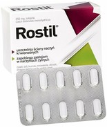 Rostil 250 mg venous circulation insufficiency, varicose veins, 30 tablets - £15.71 GBP