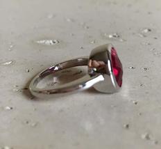 Arenaworld 925 Sterling Silver Certified 5Ctw Pink Ruby Oval Shape Handm... - £47.33 GBP