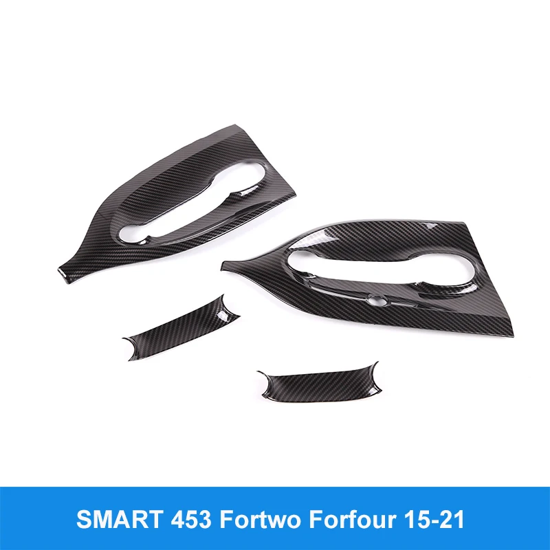 Car Door Handle Decoration Bowl Cover    For  Benz Smart 451 453 fortwo forfour  - £97.98 GBP