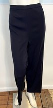 NWT Ming Wang Petite Navy Pull On Pants Size 3Xp - £44.51 GBP