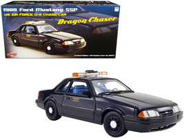 1988 Ford Mustang 5.0 SSP Dark Blue U.S. Air Force U-2 Chase Car Dragon Chaser L - £118.76 GBP