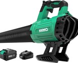Kimo Cordless Leaf Blower - 400Cfm Battery-Powered Blower For Blowing Wet - £82.14 GBP