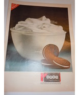 Vintage Nabisco Oreo Cookie Creamy Filling Print Magazine Advertisement ... - €7,80 EUR