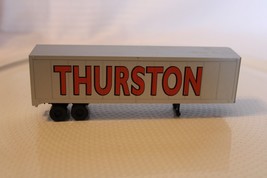 HO Scale Walthers, 40&#39; Semi Truck Trailer, THURSTON, Silver Built - $25.00