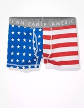 American Eagle Classic Trunk Underwear USA Flag Men&#39;s Size X-Large 3 Pack - £19.43 GBP