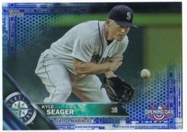 2016 Topps Opening Day Blue Foil #189 Kyle Seager NM-MT Mariners - £1.34 GBP