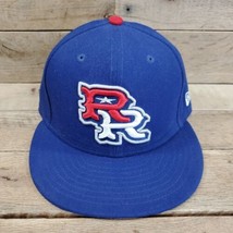Round Rock Express Baseball Cap New Era Limited Fitted 7 1/8 Minor League Rare - £15.53 GBP