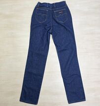 70s Wrangler No Fault Denim Jeans Pony Scovill Zip Dark Women's Size 12 ... - $49.49