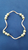 Handmade Beaded Stretch Bracelet - £2.30 GBP