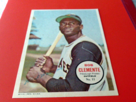 1967 Roberto Clemente # 11 Topps Pin Up Near Mint Or Better !! - £702.94 GBP